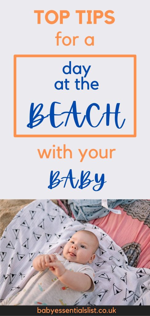 Top tips for taking your baby to the beach