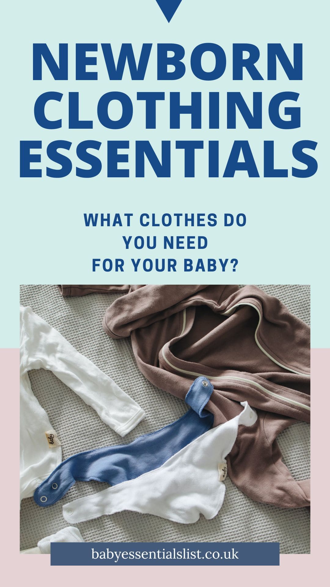 Newborn clothing essentials